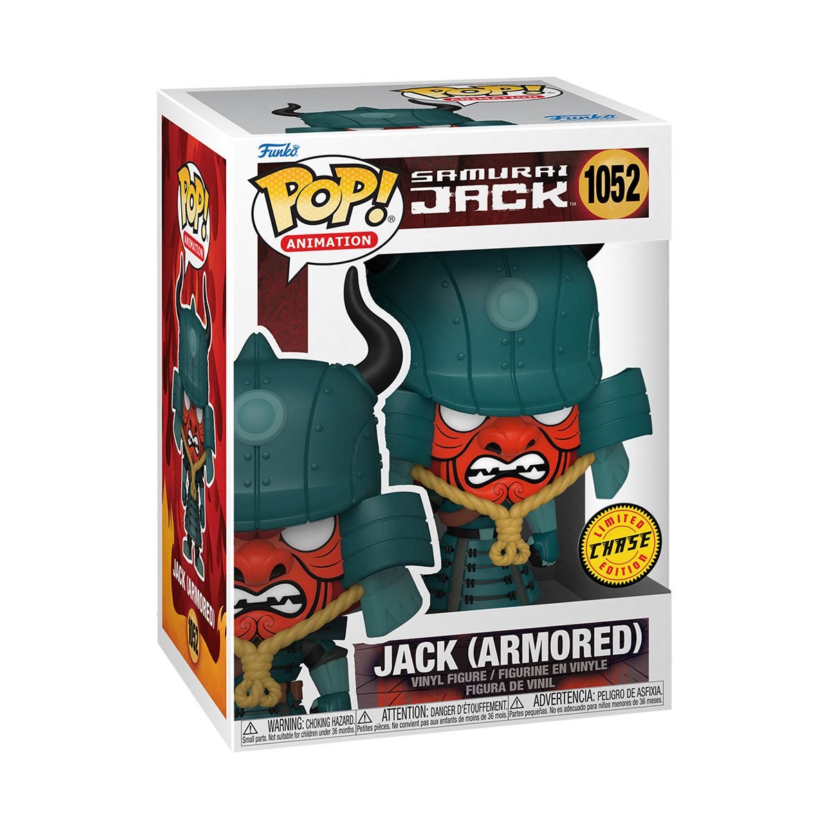 ANIMATION: SAMURAI JACK - JACK (ARMORED CHASE LIMITED EDITION) POP!