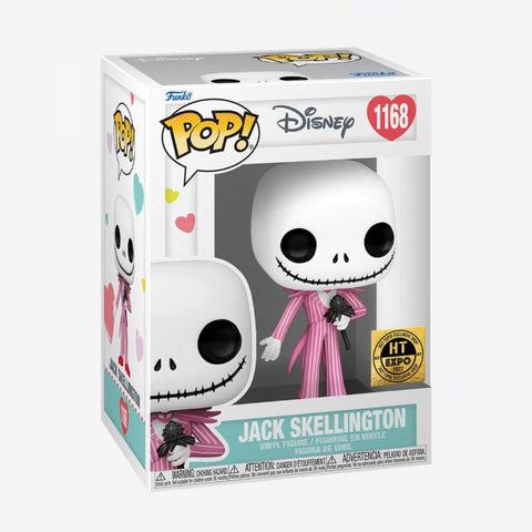 DISNEY: THE NIGHTMARE BEFORE CHRISTMAS - JACK SKELLINGTON (VALENTINES EXCLUSIVE) POP!