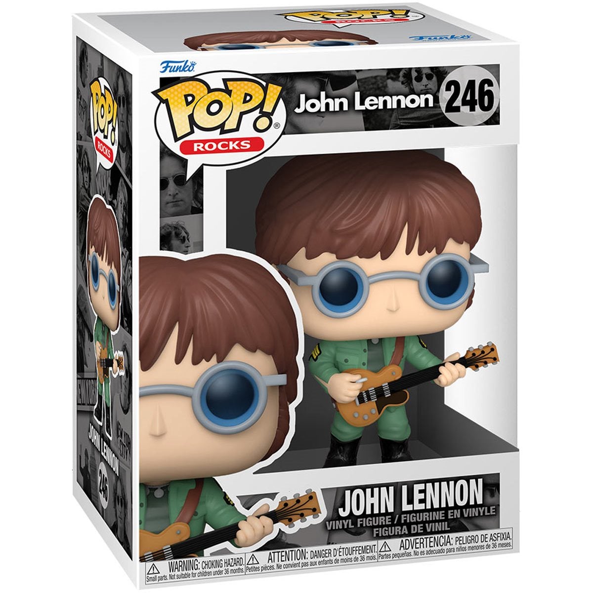 ROCKS: THE BEATLES - JOHN LENNON (MILITARY JACKET) POP!