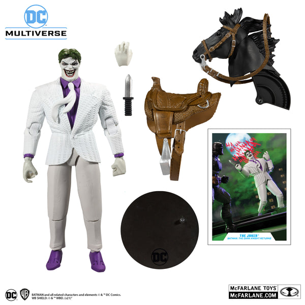 DC MULTIVERSE: THE DARK KNIGHT RETURNS - THE JOKER BUILD-A-FIG WAVE 6 ACTION FIGURE