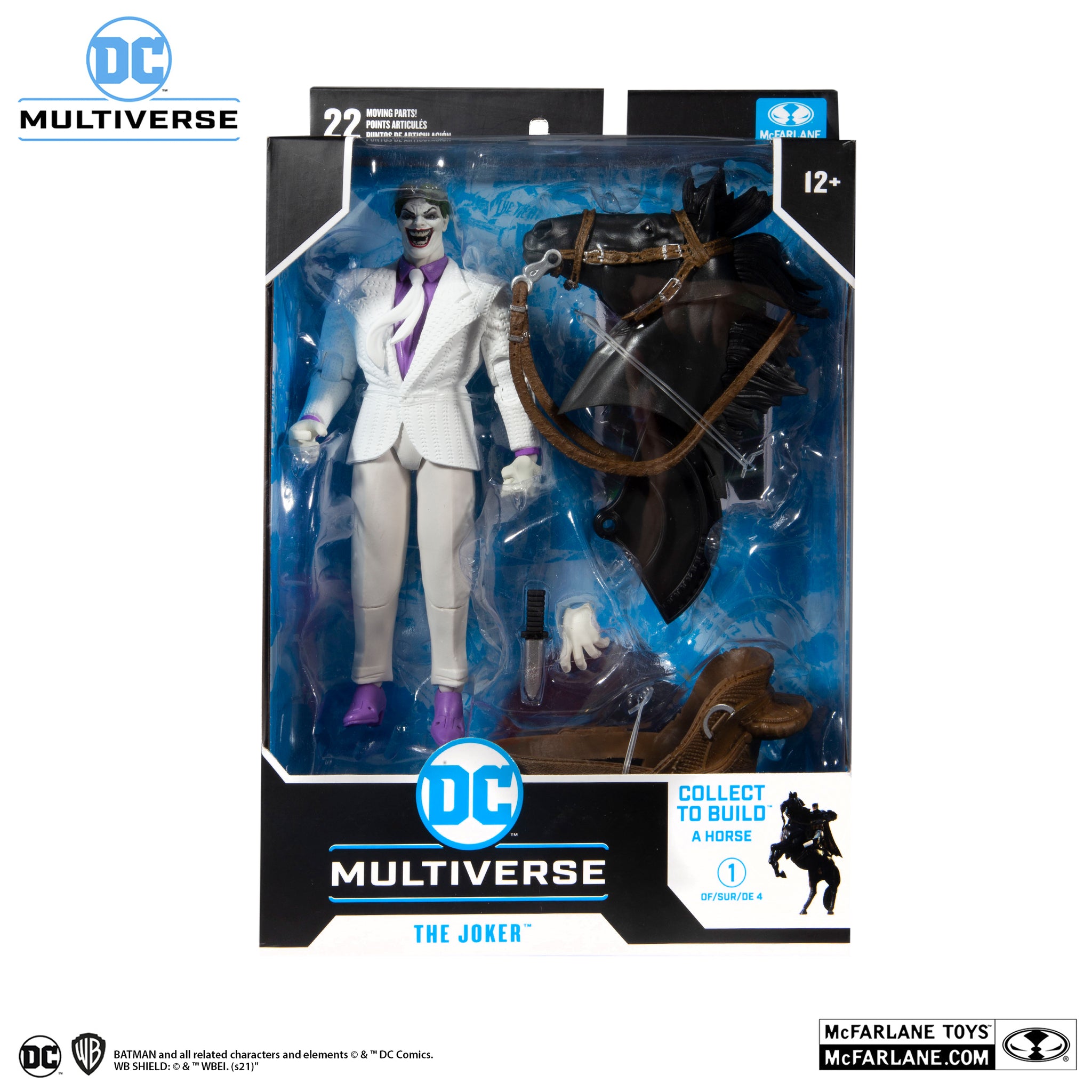 DC MULTIVERSE: THE DARK KNIGHT RETURNS - THE JOKER BUILD-A-FIG WAVE 6 ACTION FIGURE