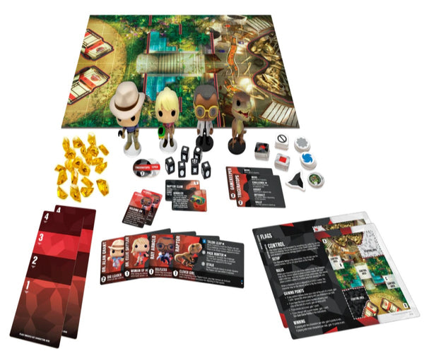 FUNKOVERSE: JURASSIC PARK 100 4-PACK STRATEGY GAME