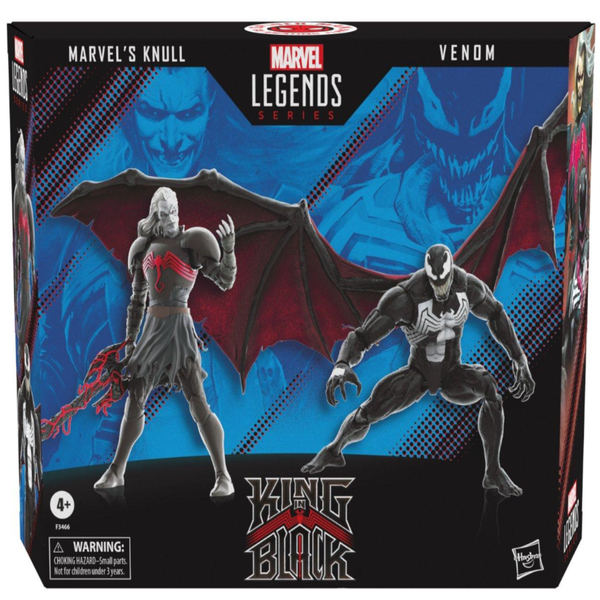 MARVEL LEGENDS SERIES: KIN IN BLACK - MARVEL'S KNULL & VENOM 2-PACK 6-INCH ACTION FIGURES