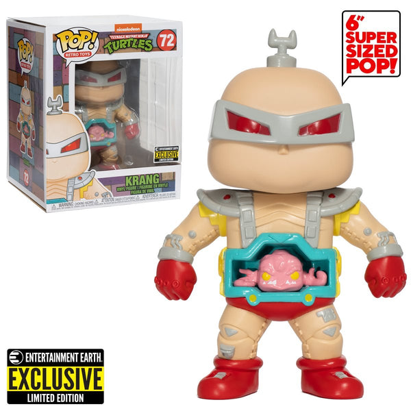 RETRO TOYS: TEENAGE MUTANT NINJA TURTLES - KRANG (EXCLUSIVE) 6-INCH POP!