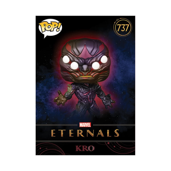 MARVEL: ETERNALS - KRO (WITH COLLECTIBLE CARD EXCLUSIVE) POP!