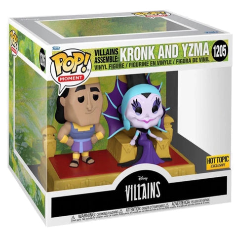 DISNEY: VILLAINS ASSEMBLE - KRONK AND YZMA (EXCLUSIVE) DELUXE POP!