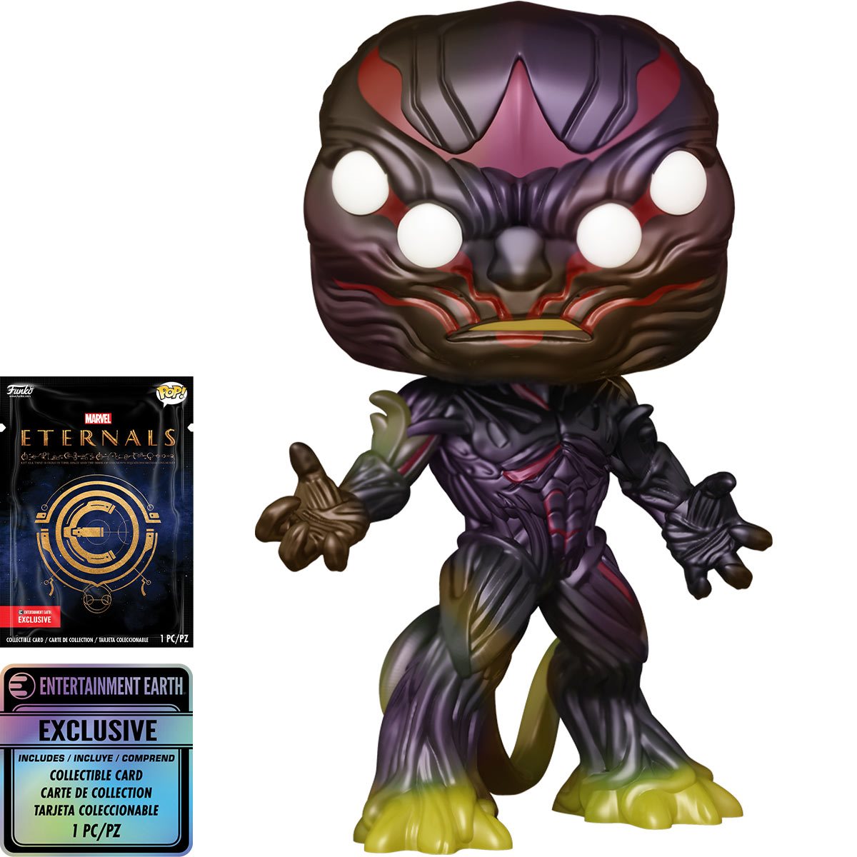 MARVEL: ETERNALS - KRO (WITH COLLECTIBLE CARD EXCLUSIVE) POP!