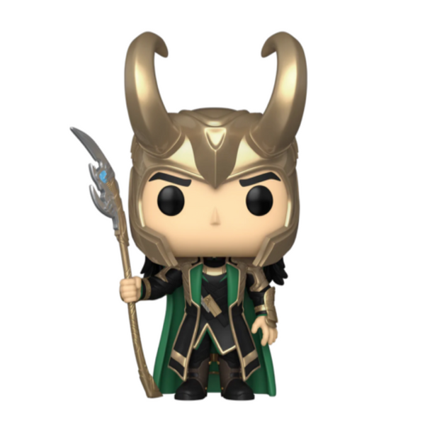 MARVEL: AVENGERS - LOKI WITH SCEPTER (GLOW IN THE DARK EXCLUSIVE) POP!