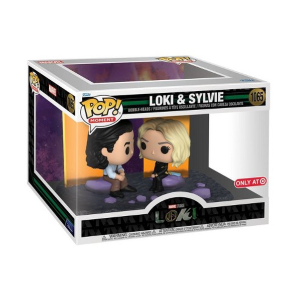 MARVEL LOKI MOMENTS- LOKI & SYLVIE (2-PACK EXCLUSIVE) POP! SET