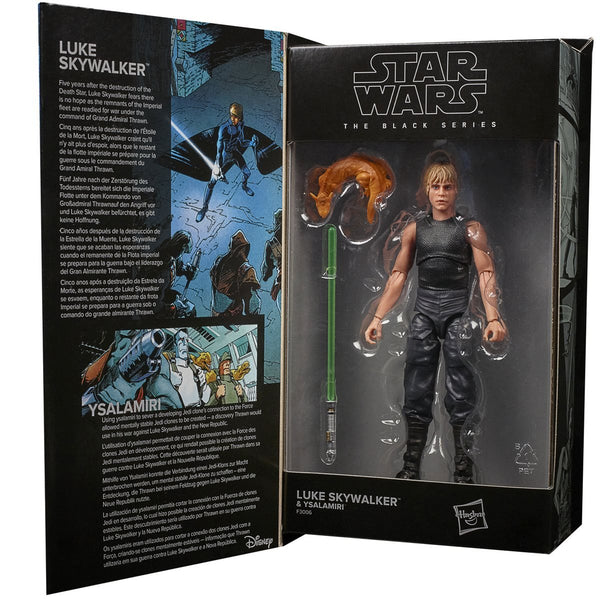 STAR WARS THE BLACK SERIES: LUKE SKYWALKER & YSALAMIRI 6-INCH ACTION FIGURE