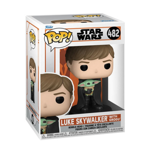 STAR WARS: THE MANDALORIAN: LUKE SKYWALKER WITH GROGU POP!