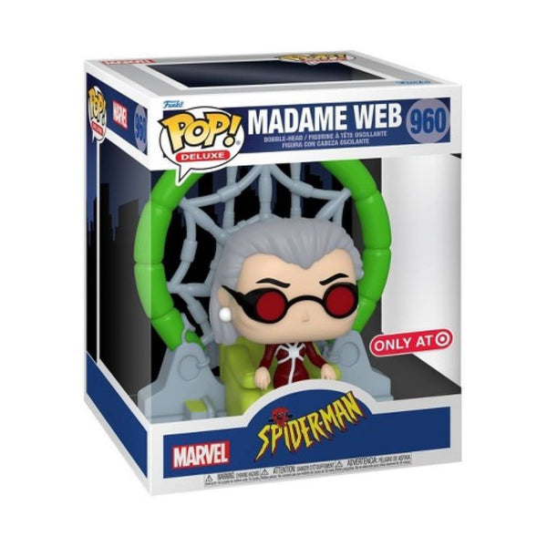 MARVEL: ANIMATED SPIDER-MAN - MADAME WEB (EXCLUSIVE) DELUXE POP!