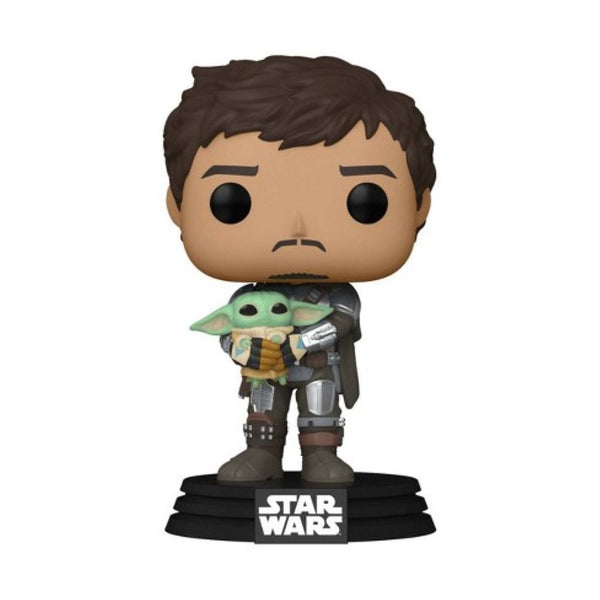 STAR WARS: THE MANDALORIAN - THE MANDOLORIAN WITH GROGU POP!