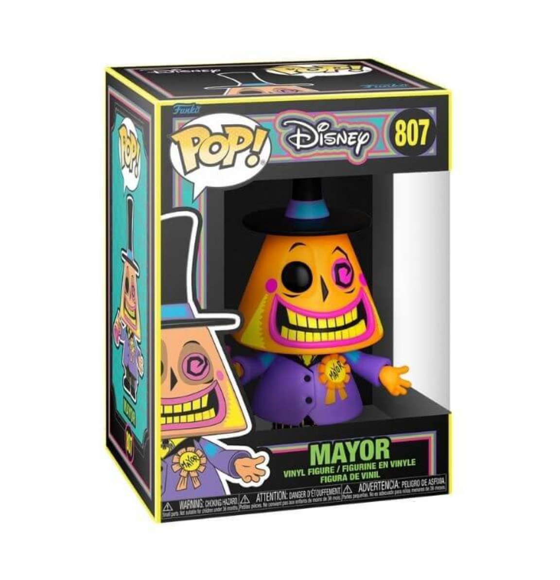 DISNEY: THE NIGHTMARE BEFORE CHRISTMAS - MAYOR BLACK LIGHT POP!