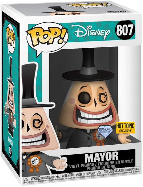 DISNEY: THE NIGHT BEFORE CHRISTMAS - MAYOR WITH MEGAPHONE (DIAMOND EXCLUSIVE) POP!