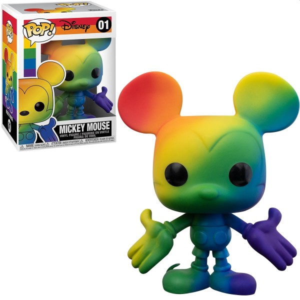 DISNEY - MICKEY MOUSE (PRIDE 2021 RAINBOW) POP!