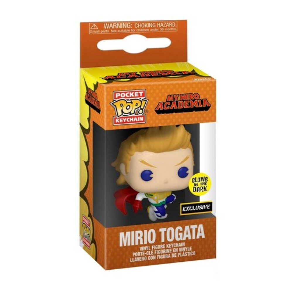 POCKET POP: MY HERO ACADEMIA - MIRIO TOGATA (IN COSTUME GLOW IN THE DARK EXCLUSIVE) KEYCHAIN