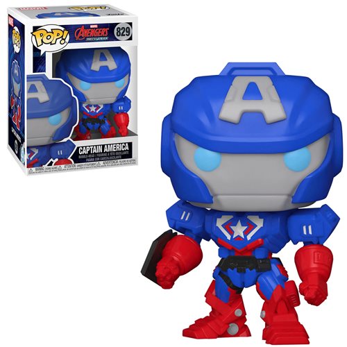 MARVEL: AVENGERS MECH STRIKE - CAPTAIN AMERICA POP!