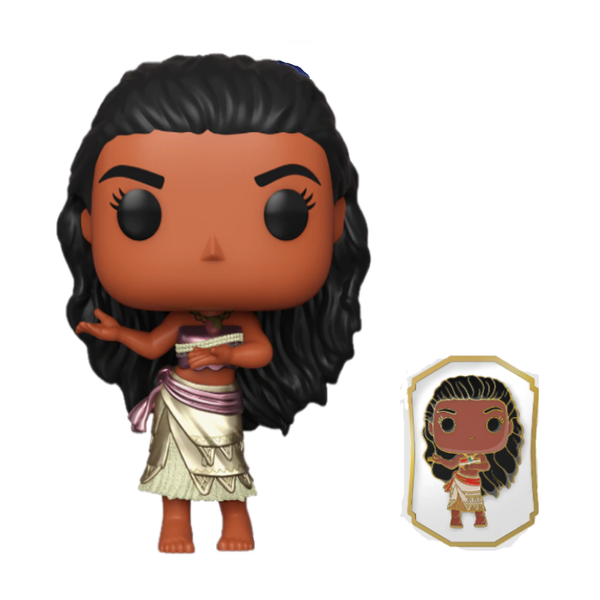 DISNEY: ULTIMATE PRINCESS - MOANA (GOLD WITH PIN EXCLUSIVE) POP!