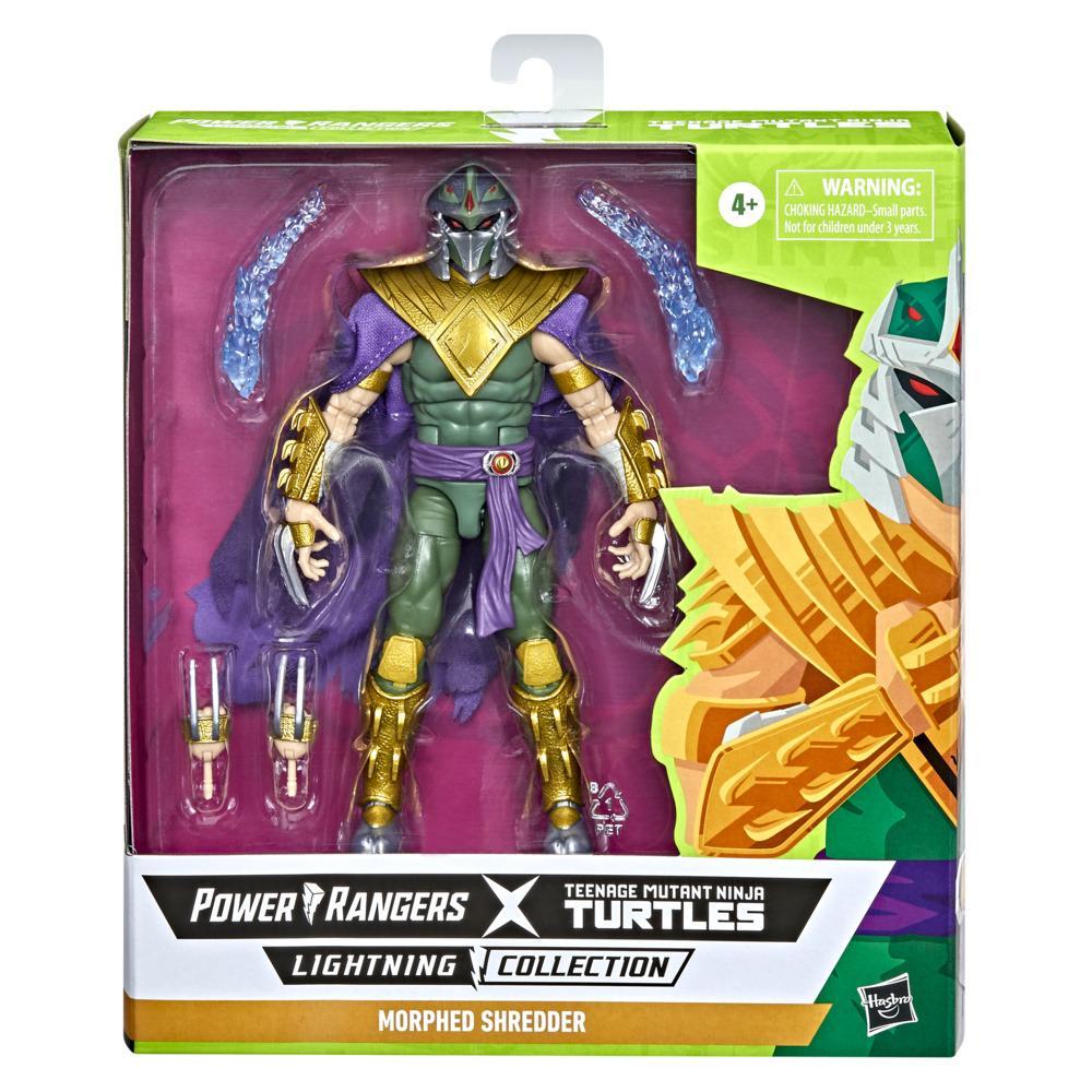 POWER RANGERS X TEENAGE MUTANT NINJA TURTLES - MORPHED SHREDDER 6-INCH ACTION FIGURE