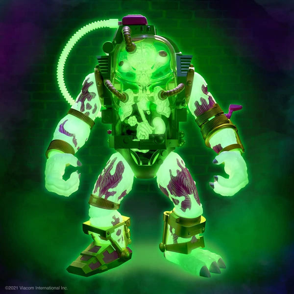 SUPER7: TEENAGE MUTANT MIMJA TURTLES ULTIMATES - MUTAGEN MAN (GLOW IN THE DARK EXCLUSIVE) 7-INCH ACTION FIGURE