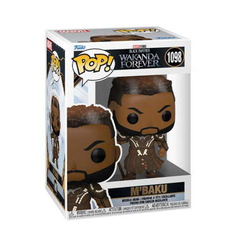 MARVEL: BLACK PANTHER WAKANDA FOREVER - M'BAKU POP!