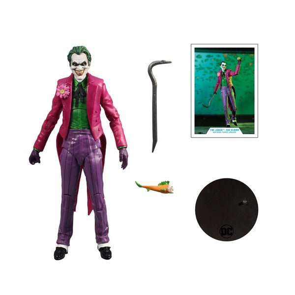 DC MULTIVERSE BATMAN: THREE JOKERS - THE JOKER: THE CLOWN 7-INCH ACTION FIGURE