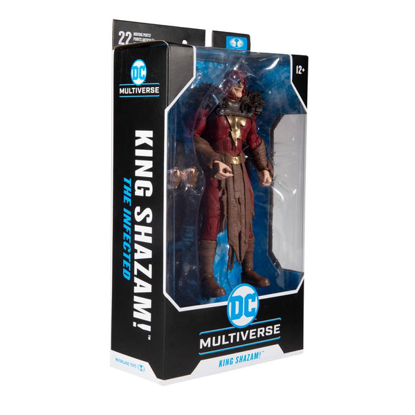 DC MULTIVERSE DARK NIGHTS: HEAVY METAL COMICS - KING SHAZAM 7-INCH ACTION FIGURE