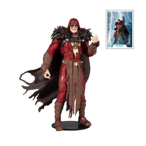 DC MULTIVERSE DARK NIGHTS: HEAVY METAL COMICS - KING SHAZAM 7-INCH ACTION FIGURE