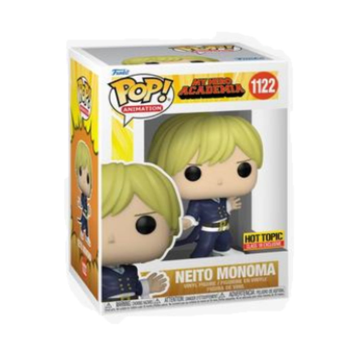 ANIMATION: MY HERO ACADEMIA - NEITO MONOMA (EXCLUSIVE) POP!