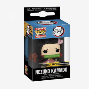 POCKET POP: DEMON SLAYER - NEZUKO KAMADO (RUNNING EXCLUSIVE) KEY CHAIN