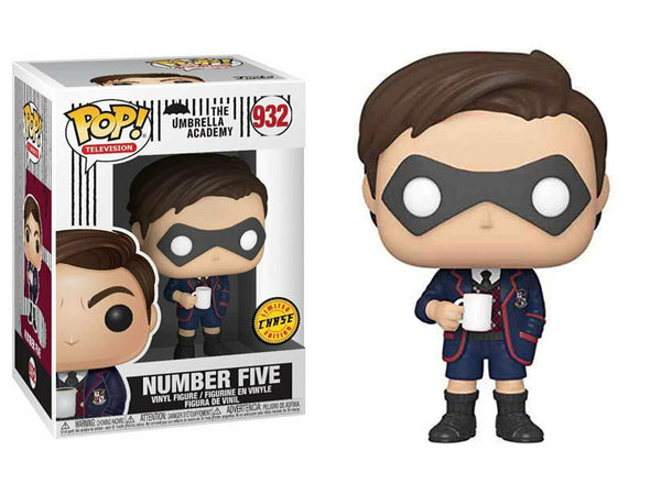 TELEVISION: THE UMBRELLA ACADEMY - NUMBER FIVE (CHASE LIMITED EDITION) POP!