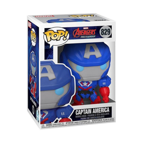 MARVEL: AVENGERS MECH STRIKE - CAPTAIN AMERICA POP!