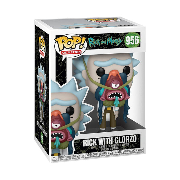 ANIMATION: RICK AND MORTY - RICK AND MORTY WITH GLORZO U.S. 2-PACK POP!