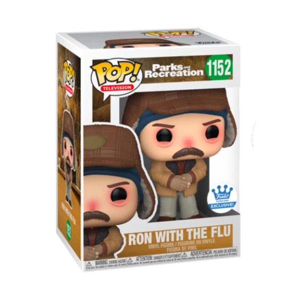 TELEVISION: PARKS AND RECREATION - RON WITH THE FLU (EXCLUSIVE) POP!