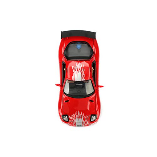 JADA TOYS: FAST & FURIOUS - DOM'S MAZDA RX-7 (1: 24 SCALE RED DIE-CAST CAR)