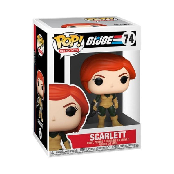 RETRO TOYS: G.I. JOE - SCARLETT POP!