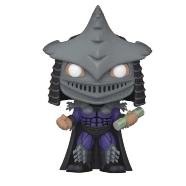 MOVIES: TEENAGE MUTANT NINJA TURTLES II - SHREDDER WITH WEAPON (GLOW IN THE DARK EXCLUSIVE) POP!