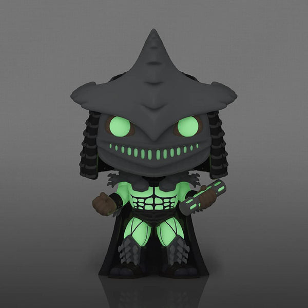 MOVIES: TEENAGE MUTANT NINJA TURTLES II - SHREDDER WITH WEAPON (GLOW IN THE DARK EXCLUSIVE) POP!