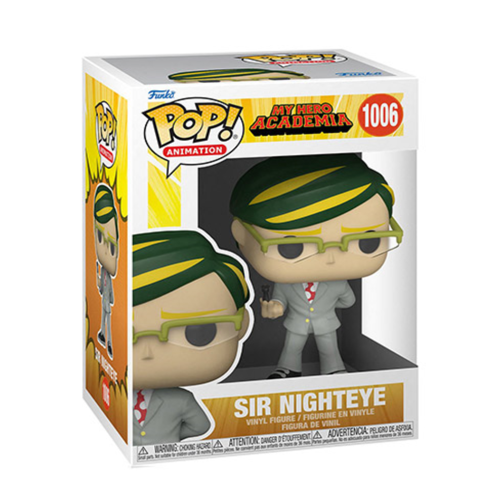 ANIMATION: MY HERO ACADEMIA - SIR NIGHTEYE POP!