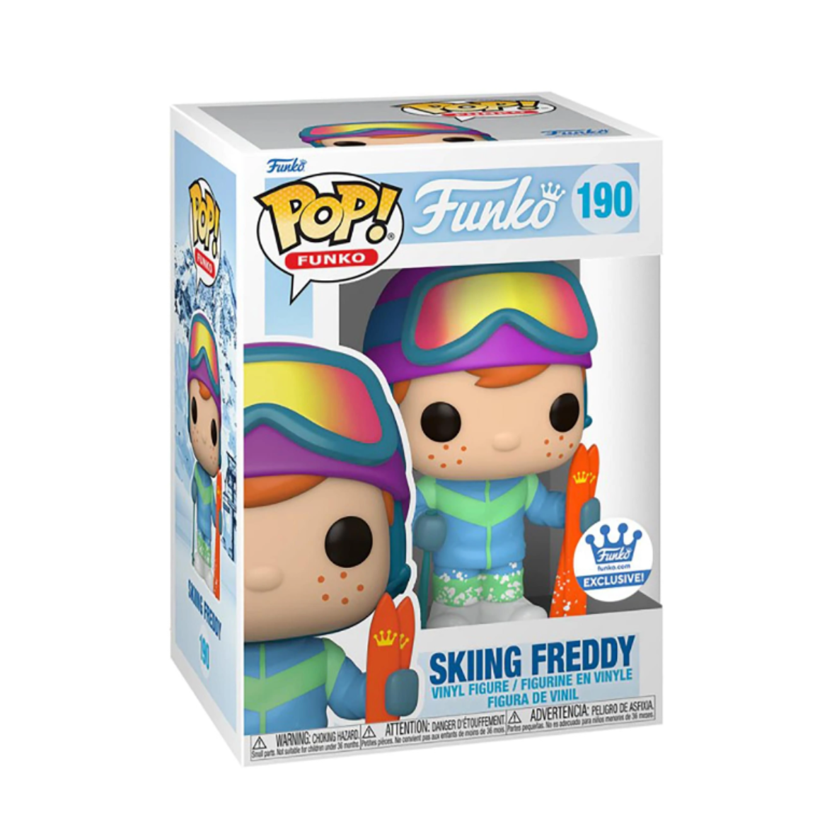 FREDDY FUNKO - SKIING FREDDY (EXCLUSIVE) POP!