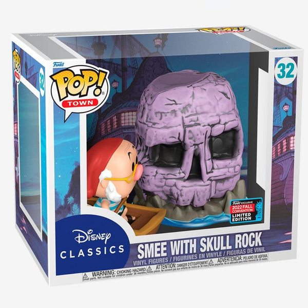 DISNEY: PETER PAN - SMEE WITH SKULL ROCK (2022 FALL CONVENTION EXCLUSIVE) TOWN POP!