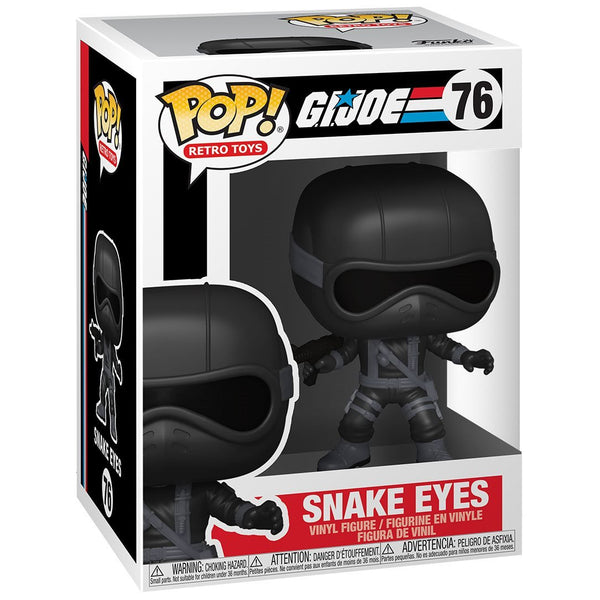 RETRO TOYS: G.I. JOE - SNAKE EYES POP!