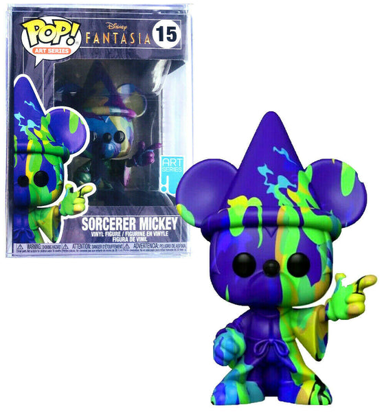 DISNEY: FANTASIA - SORCERER MICKEY (ART SERIES W/ PROTECTIVE CASE) POP!