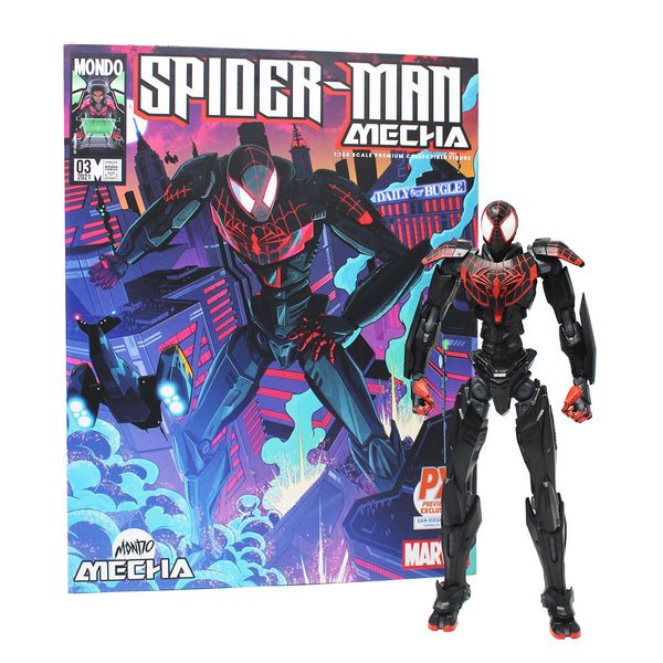 MONDO: MARVEL MECHA SPIDER-MAN MILES MORALES (SDCC 2021 PREVIEWS EXCLUSIVE) 10-INCH ACTION FIGURE