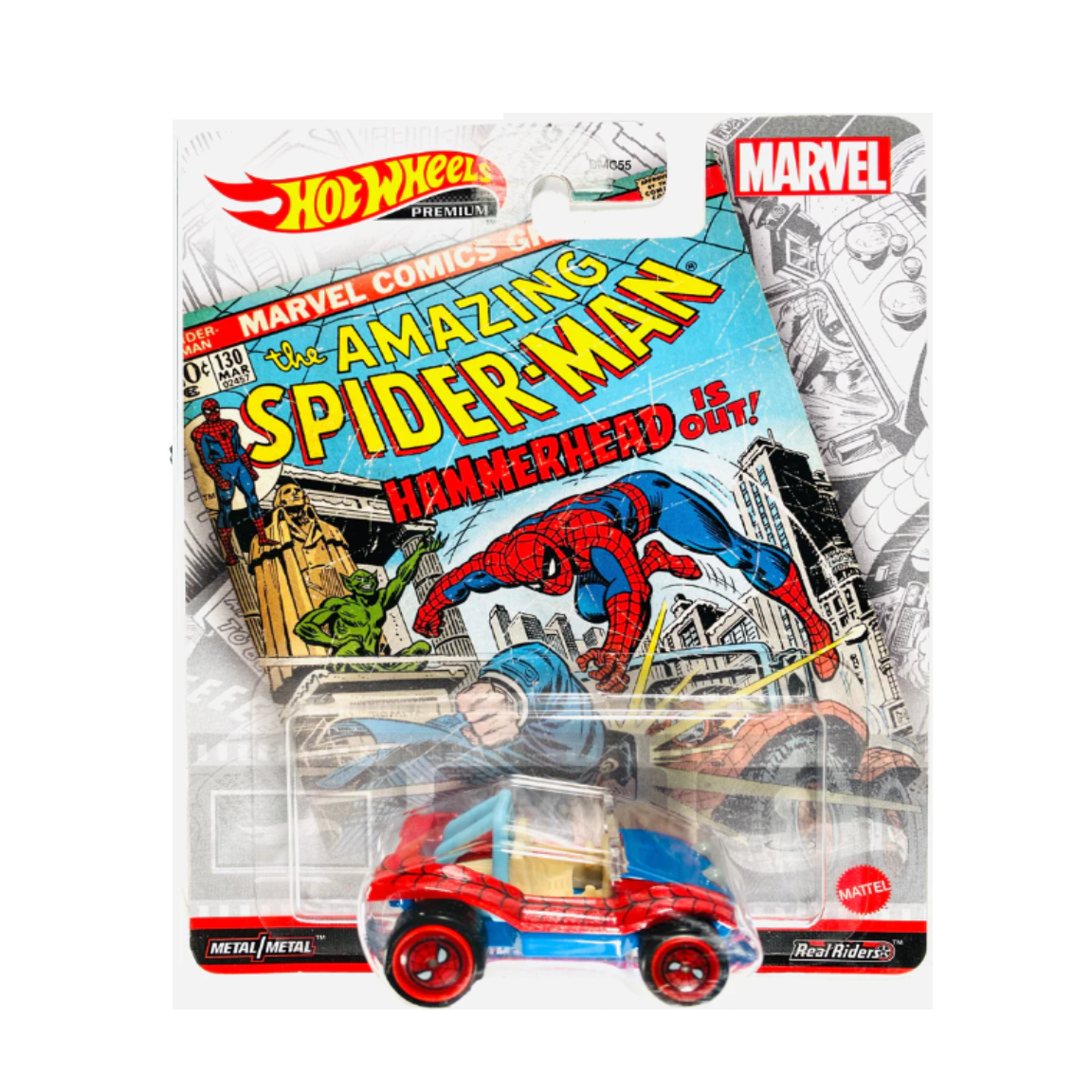 HOT WHEELS: PREMIUM - THE AMAZING SPIDER-MAN SPIDER-MOBILE