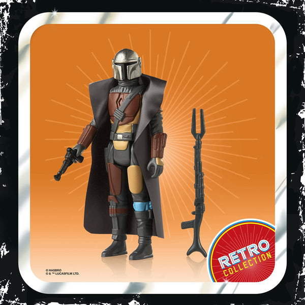 STAR WARS THE RETRO COLLECTION: THE MANDALORIAN ACTION FIGURE