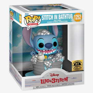 DISNEY: LILO & STITCH - STITCH IN BATHTUB (EXPO EXCLUSIVE) DELUXE POP!