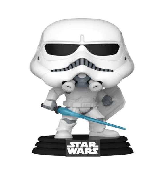 STAR WARS: CONCEPT SERIES - STORMTROOPER (WITH SHIELD AND LIGHTSABER EXCLUSIVE) POP!