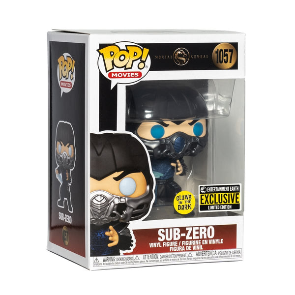 MOVIES: MORTAL KOMBAT - SUB-ZER0 (GLOW IN THE DARK EXCLUSIVE) POP!